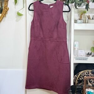 *Brand New!* Loft Faux Suede Dress
